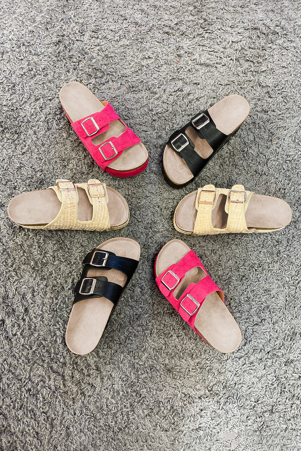 Platform Buckle Sandal