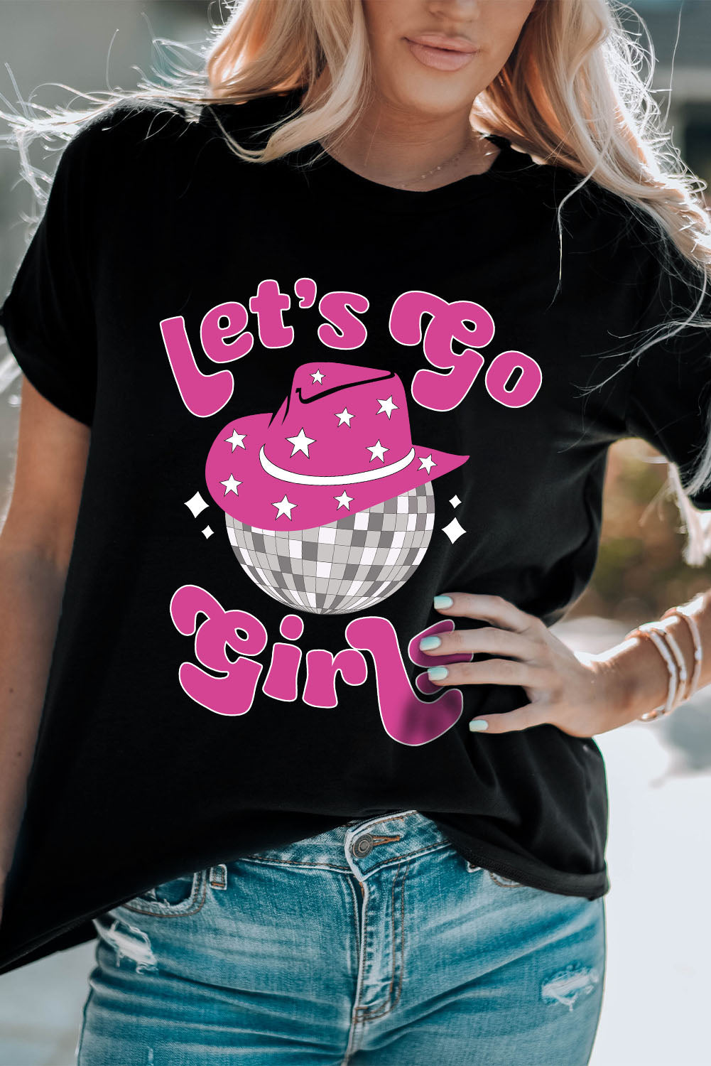 LET'S GO GIRLS Graphic Tee