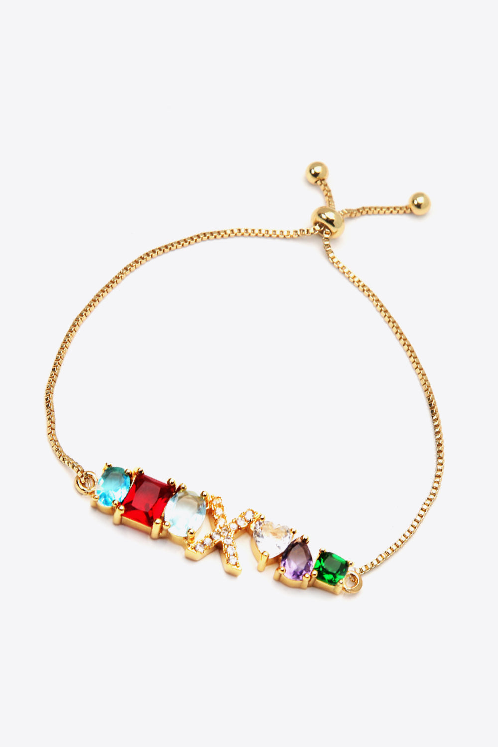 U to Z Big Gem Bracelet