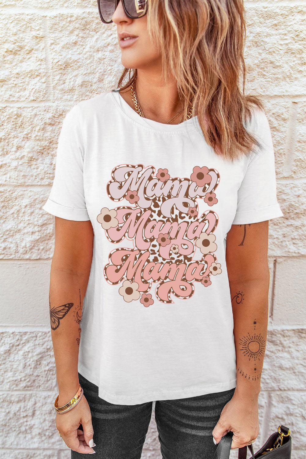 Flower Mama Graphic Tee