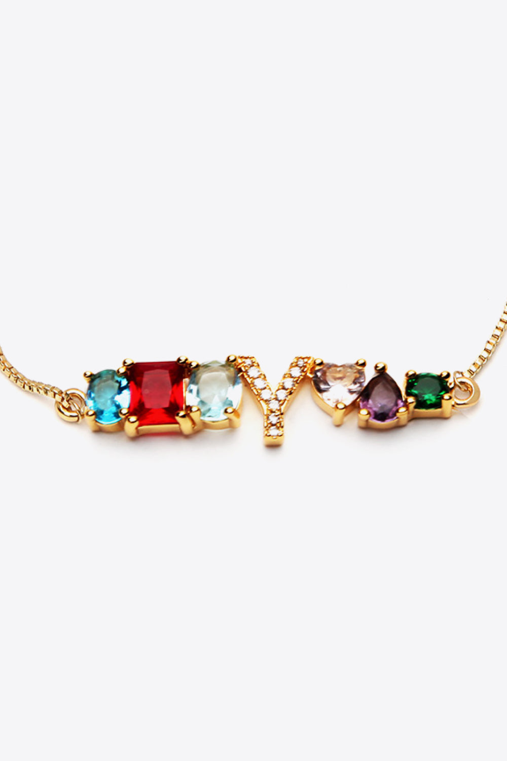 U to Z Big Gem Bracelet