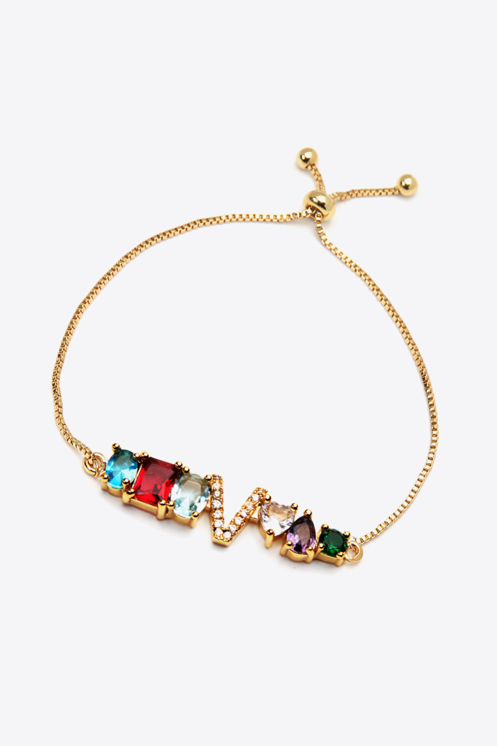 U to Z Big Gem Bracelet