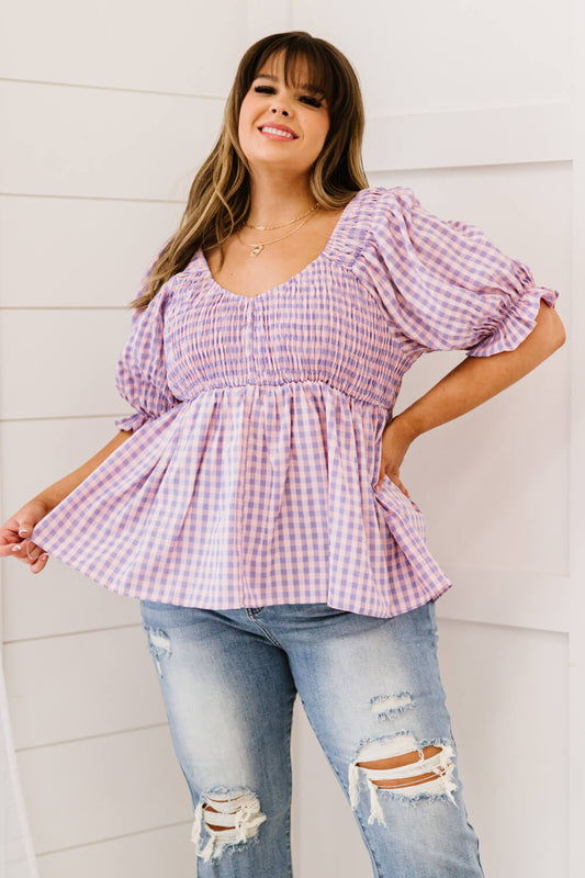 Youthful Days Babydoll Top