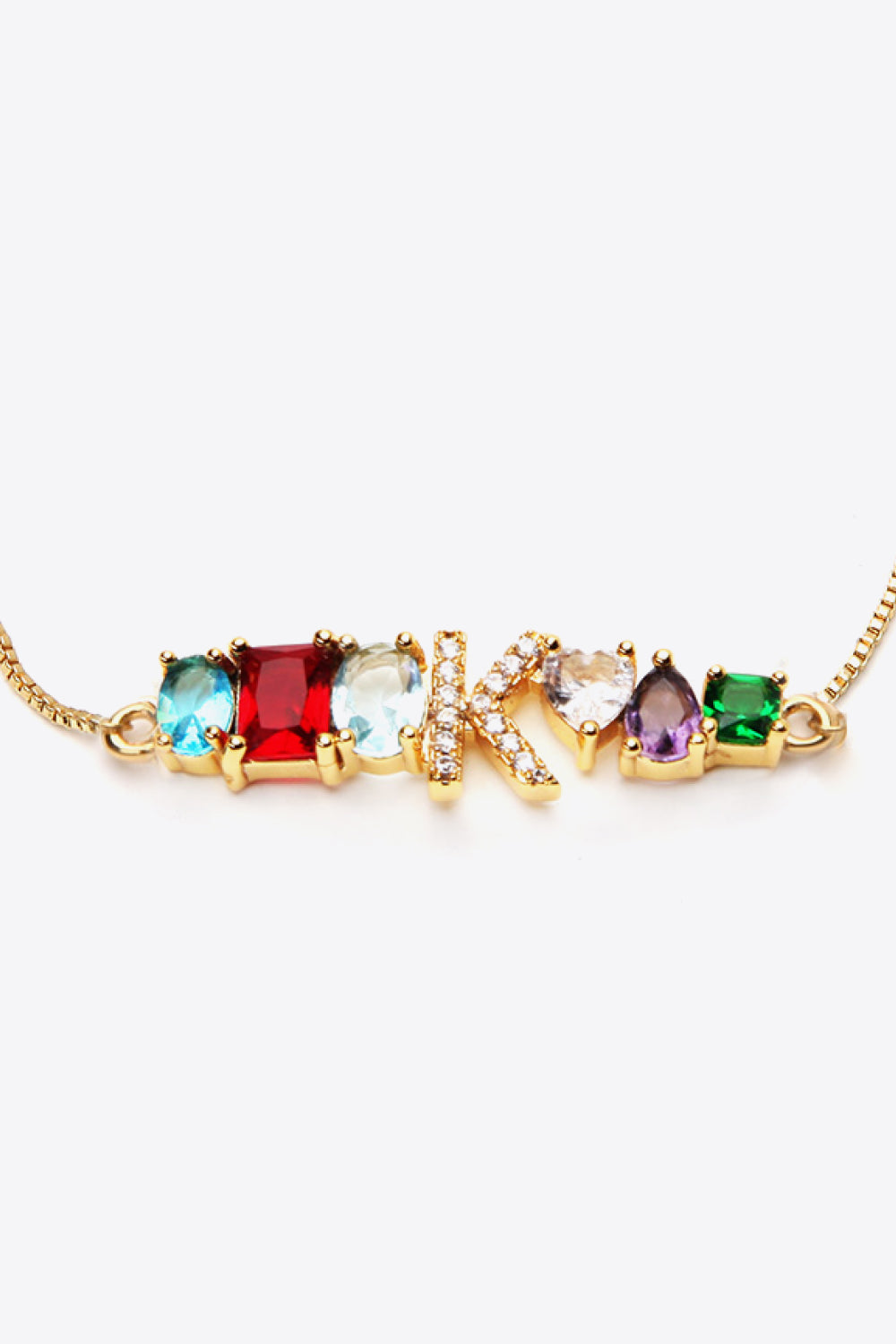 K to T Big Gem Bracelet