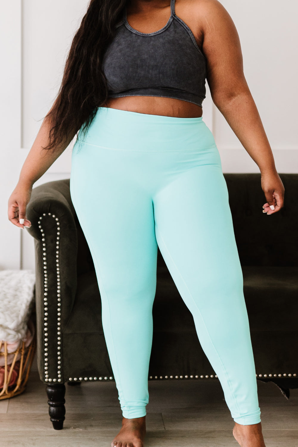 On Your Mark Leggings/lght blue