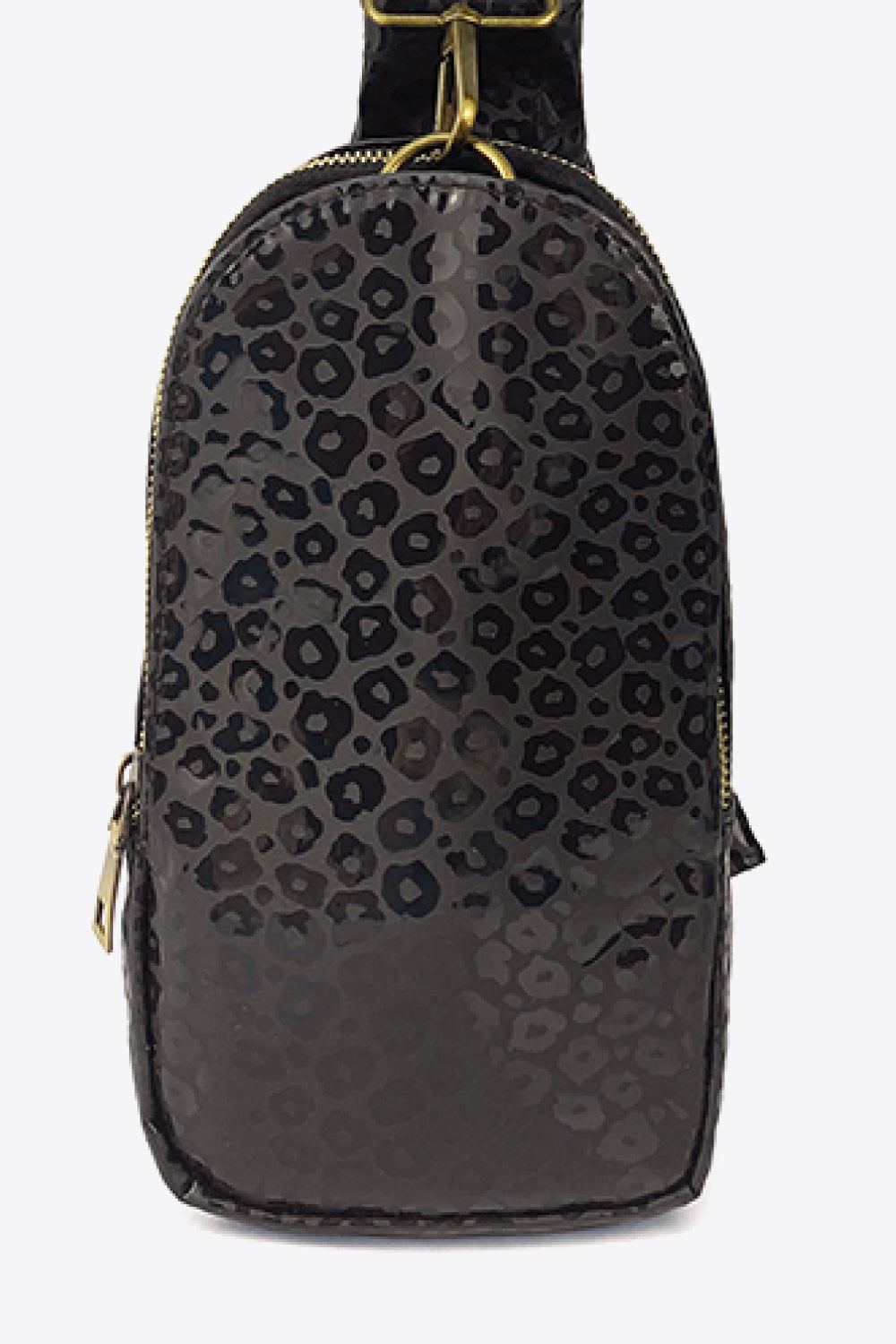 Printed Leather Sling Bag