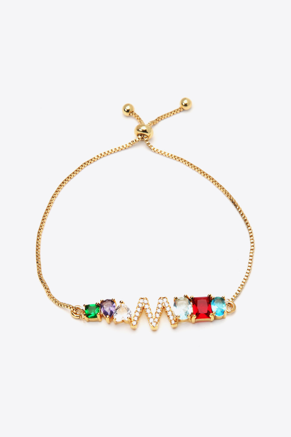 K to T Big Gem Bracelet