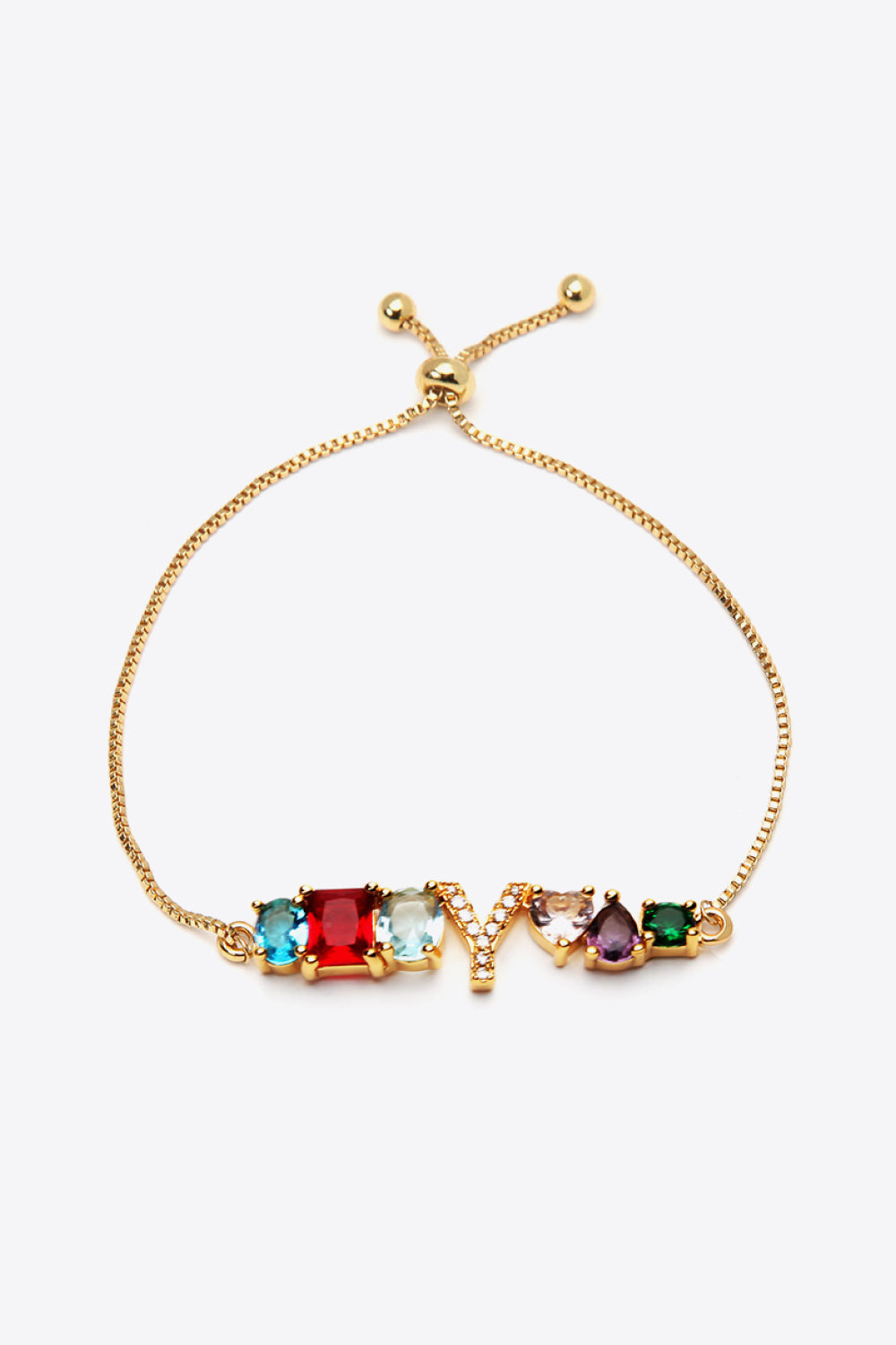 U to Z Big Gem Bracelet