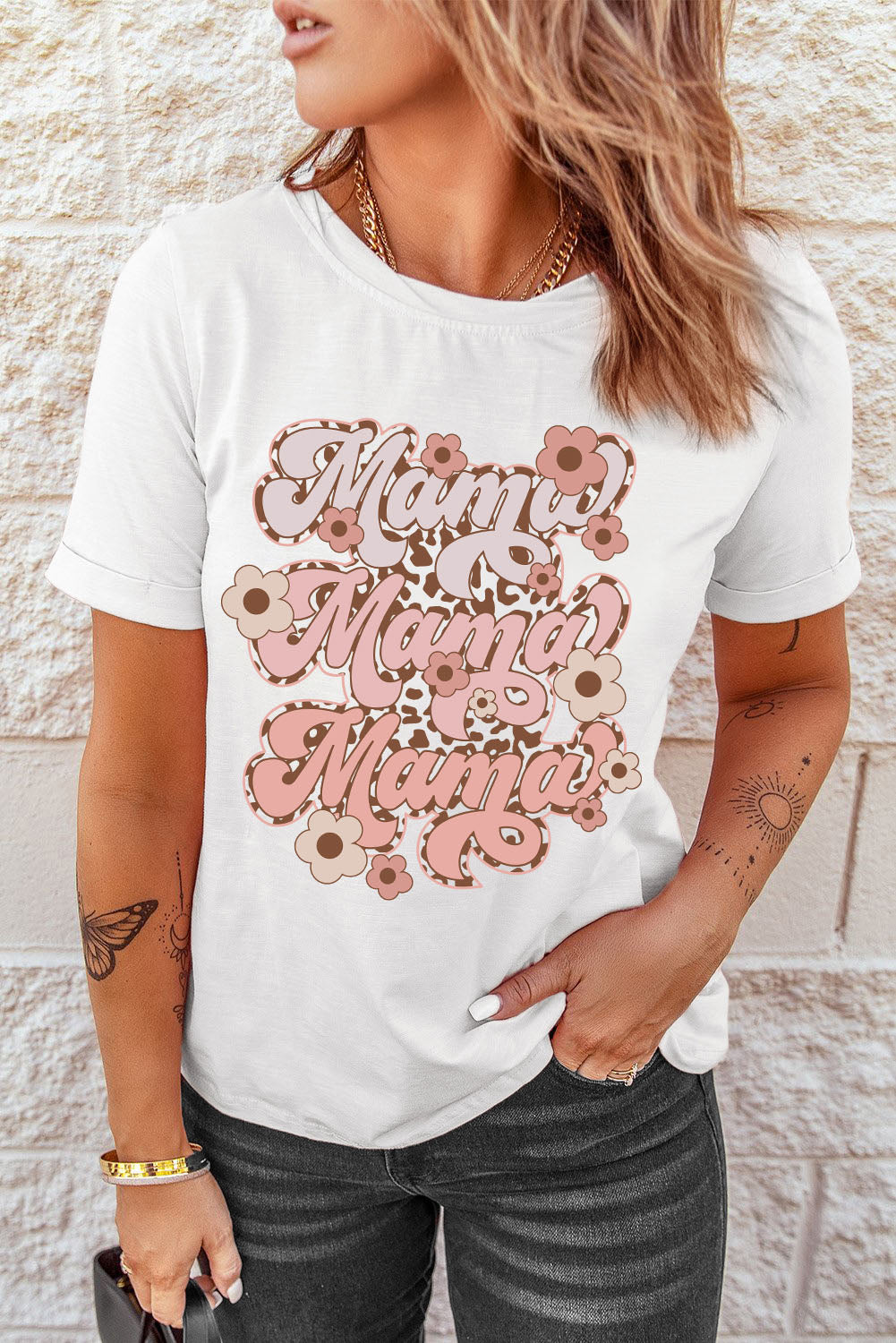 Flower Mama Graphic Tee