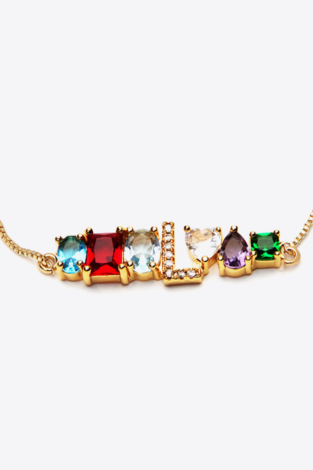 K to T Big Gem Bracelet