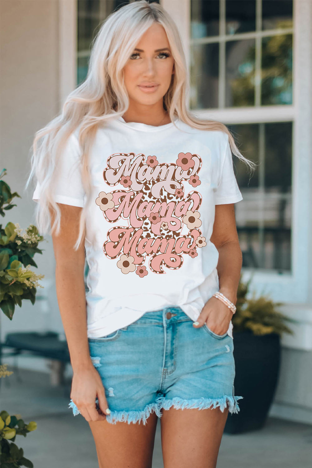 Flower Mama Graphic Tee