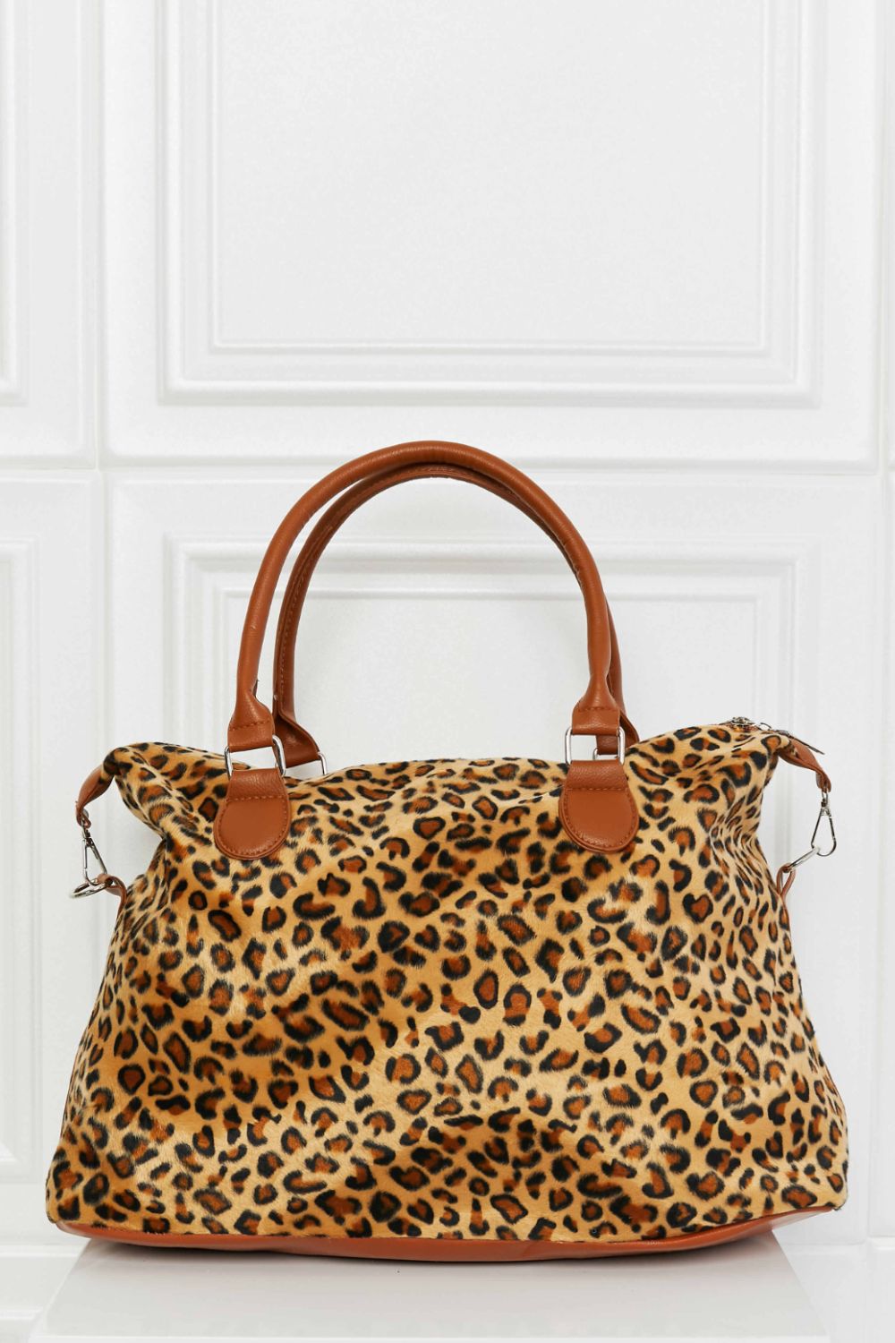 Animal Print Weekender Bag