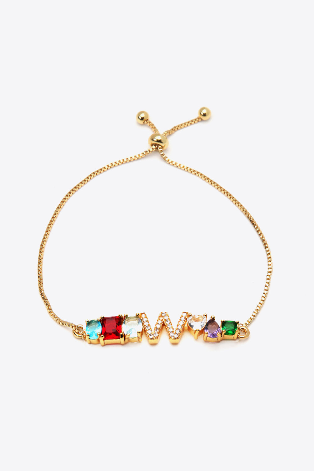 U to Z Big Gem Bracelet