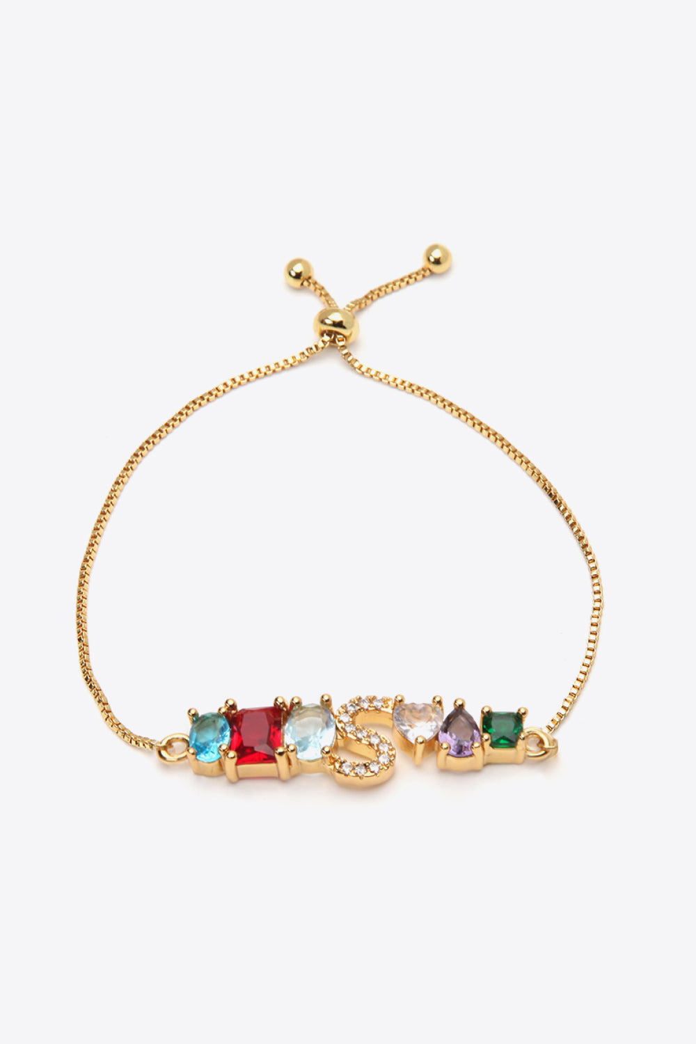 K to T Big Gem Bracelet