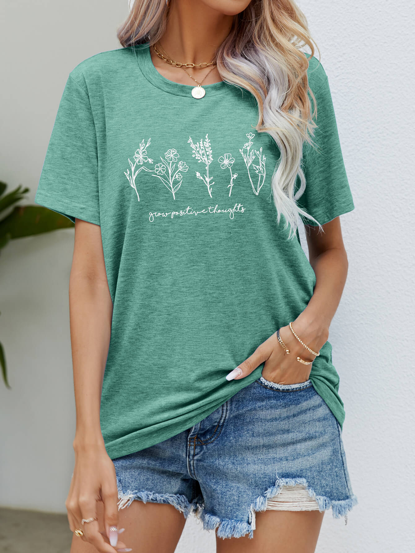 Grow Positive Thoughts Tee