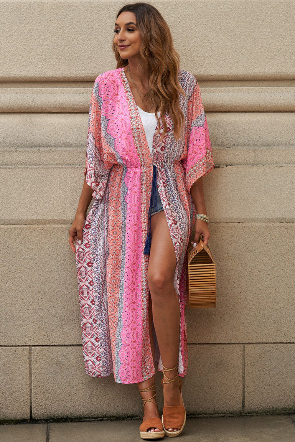 Bohemian Tassel Tie Cover Up