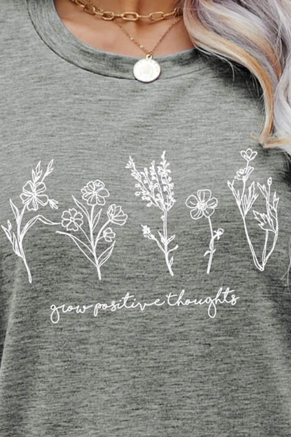 Grow Positive Thoughts Tee