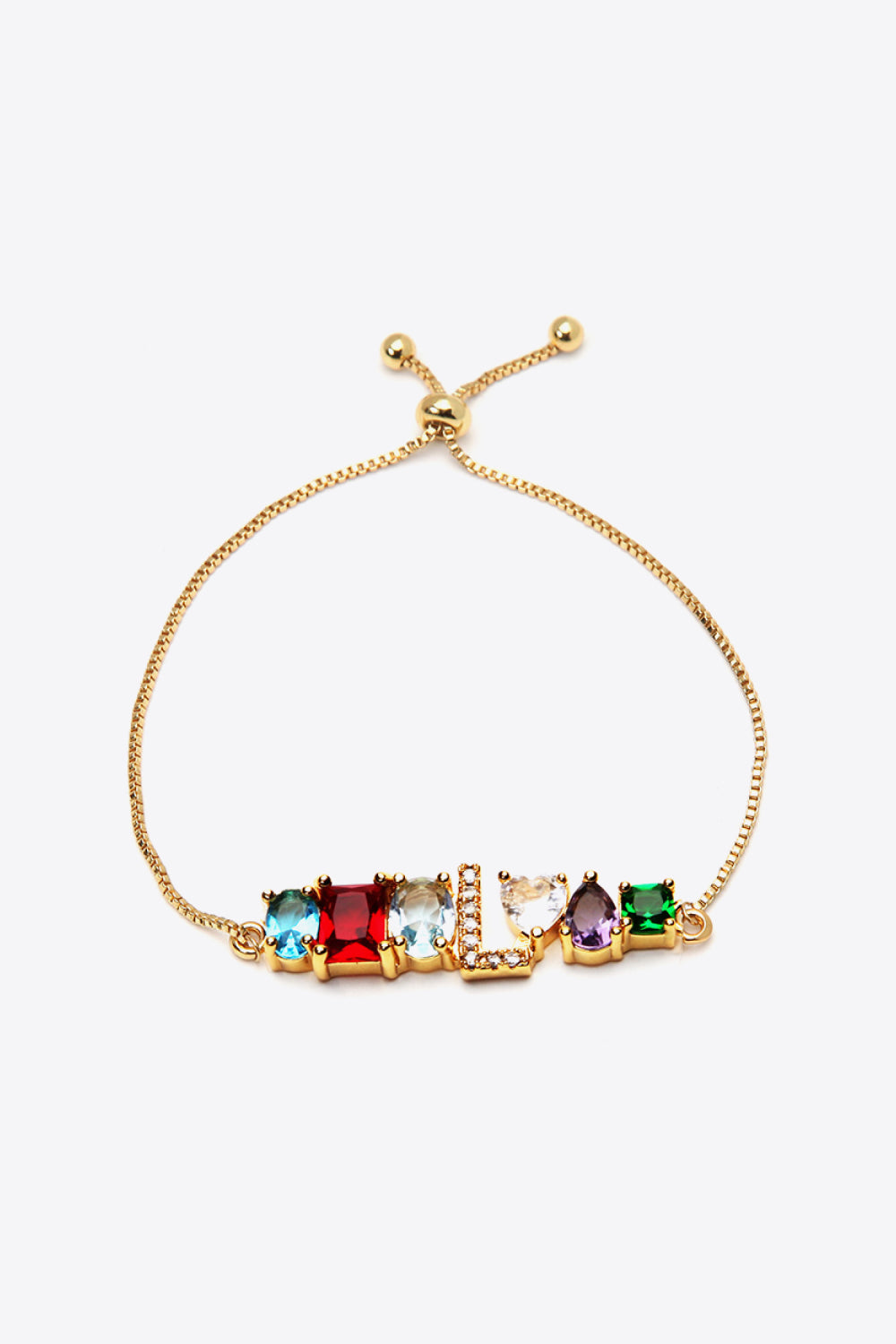 K to T Big Gem Bracelet