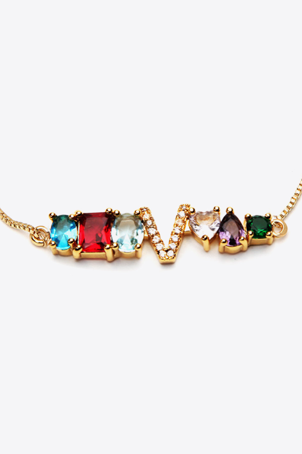 U to Z Big Gem Bracelet