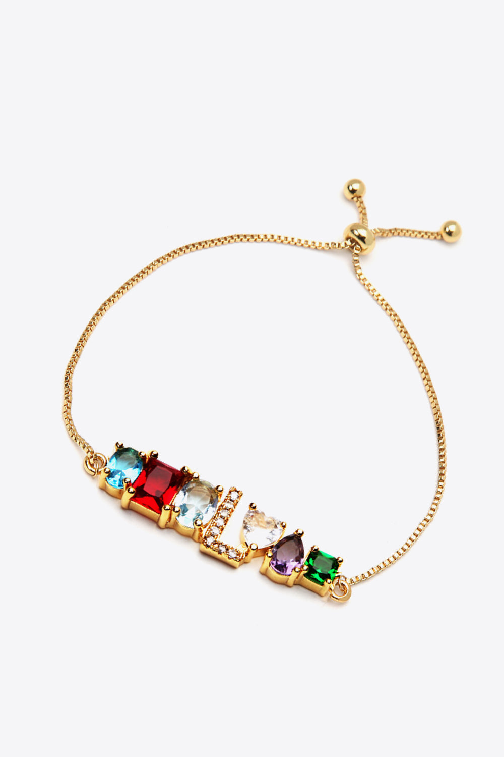 K to T Big Gem Bracelet