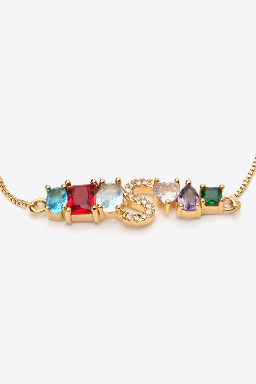 K to T Big Gem Bracelet