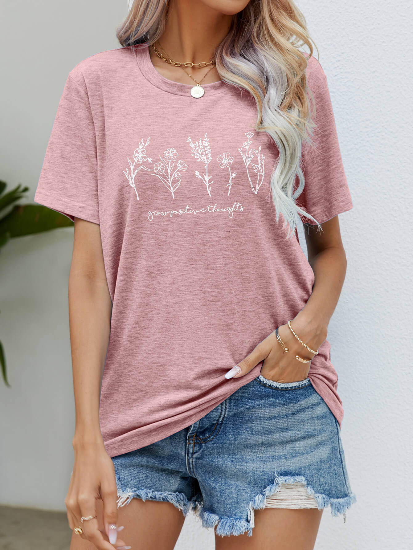 Grow Positive Thoughts Tee