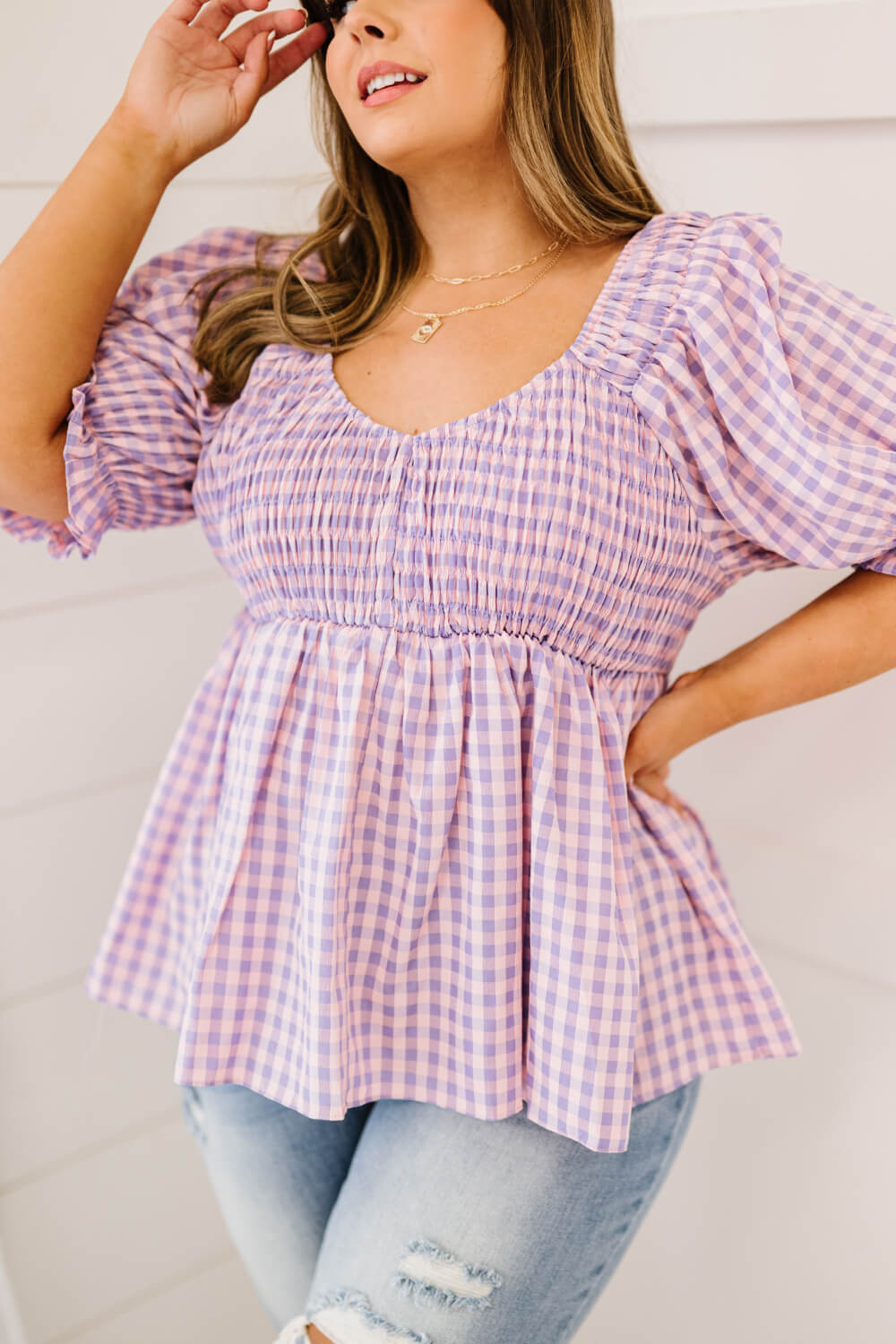 Youthful Days Babydoll Top