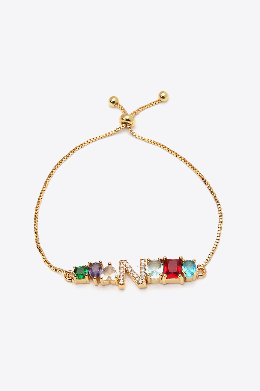 K to T Big Gem Bracelet