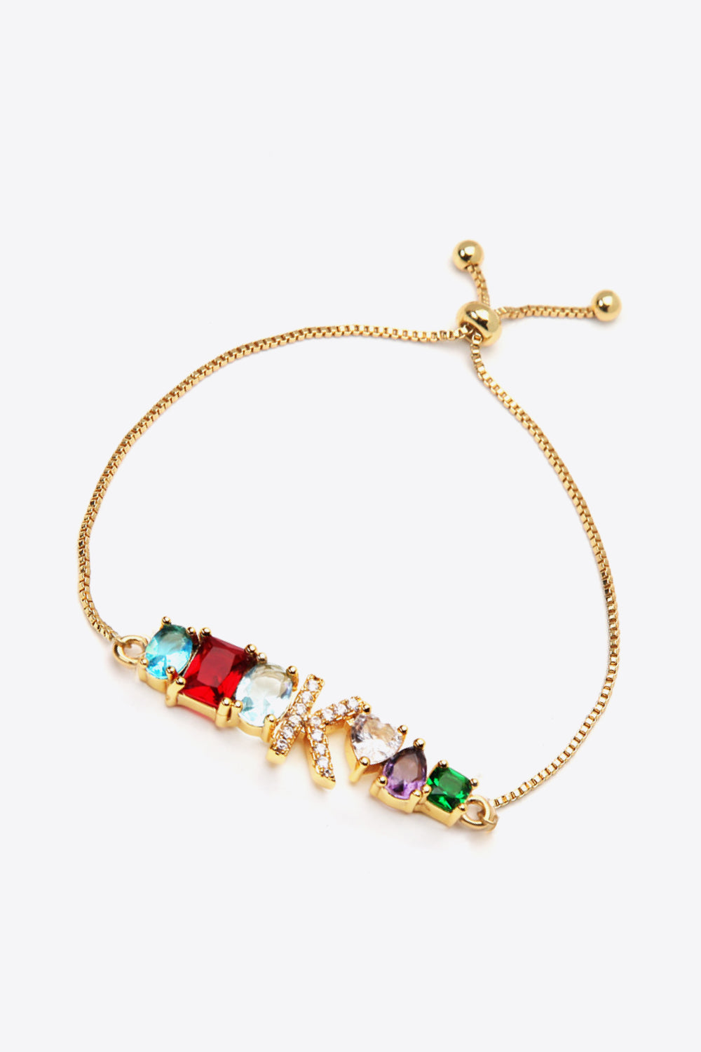 K to T Big Gem Bracelet