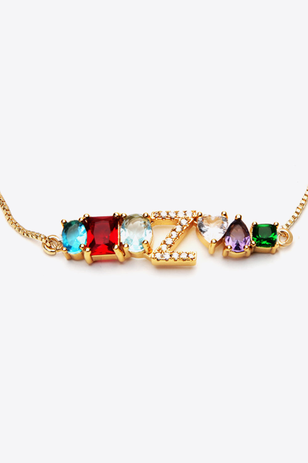 U to Z Big Gem Bracelet