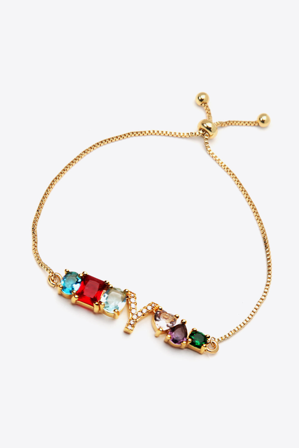 U to Z Big Gem Bracelet