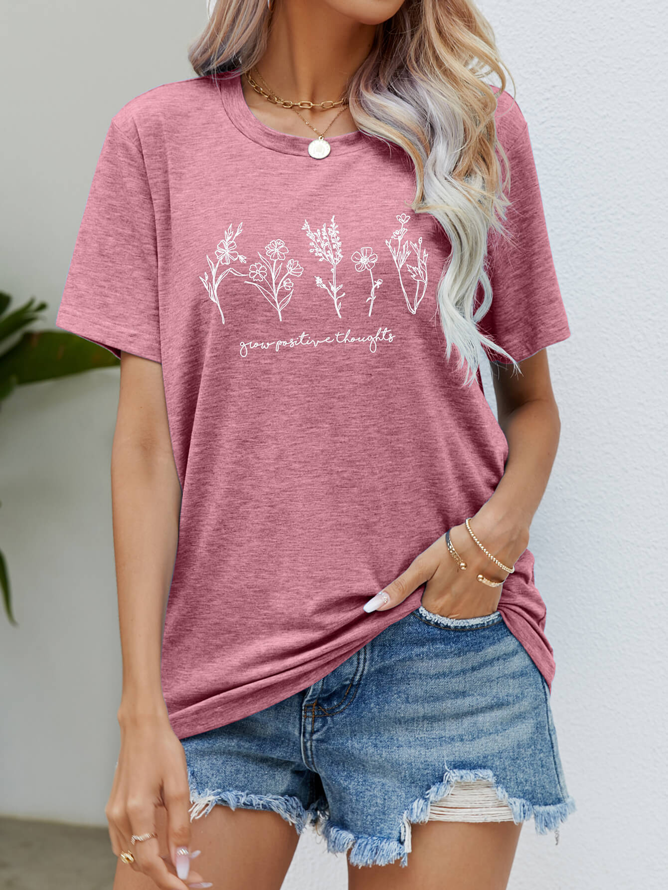 Grow Positive Thoughts Tee