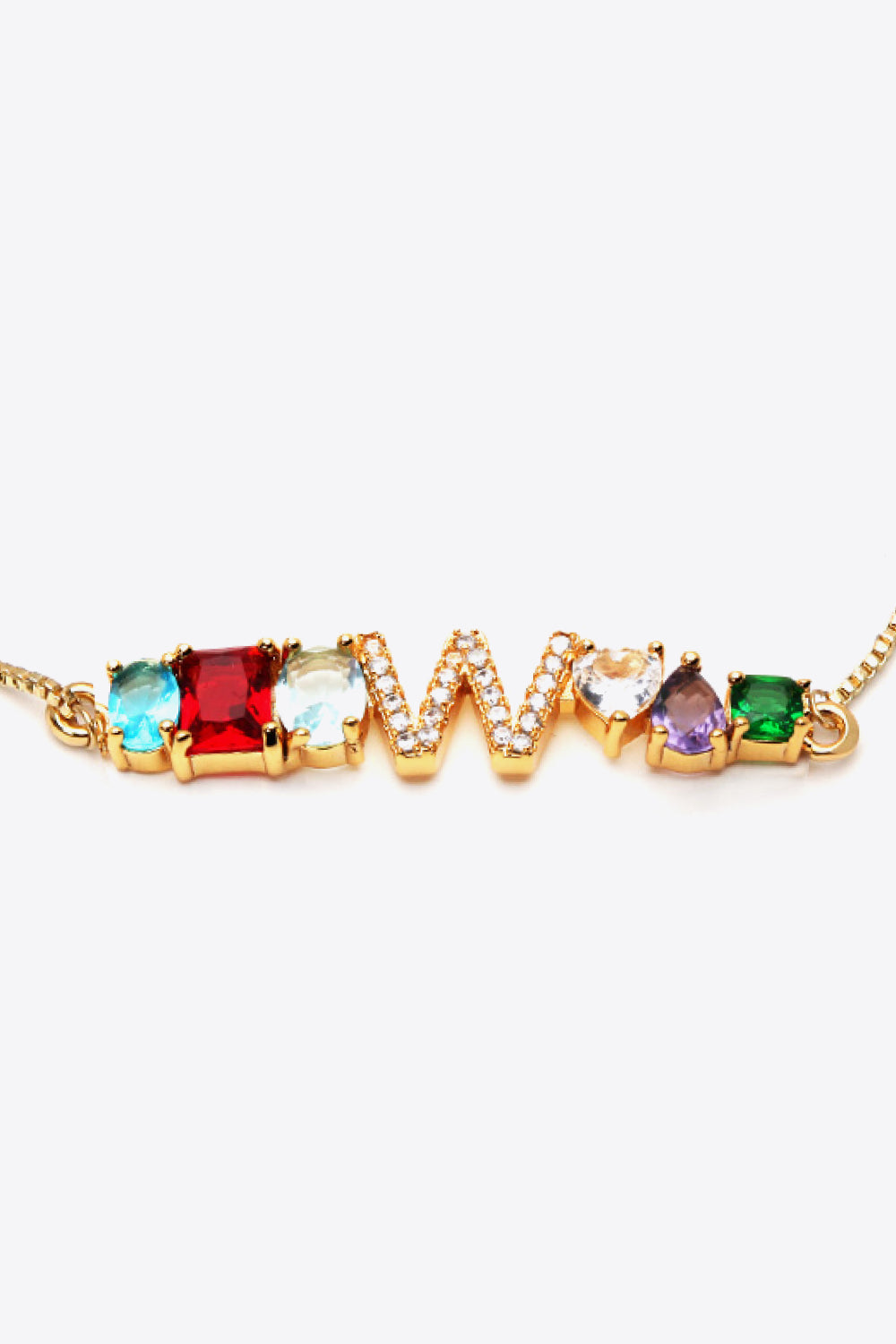 U to Z Big Gem Bracelet