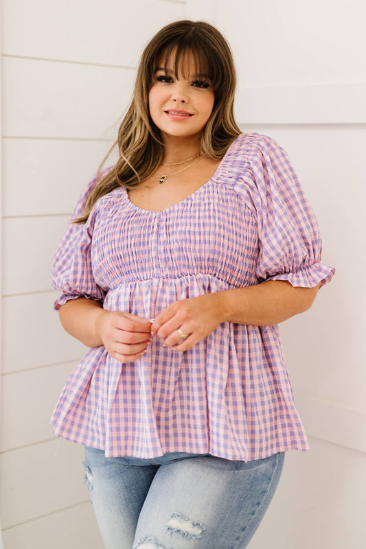 Youthful Days Babydoll Top