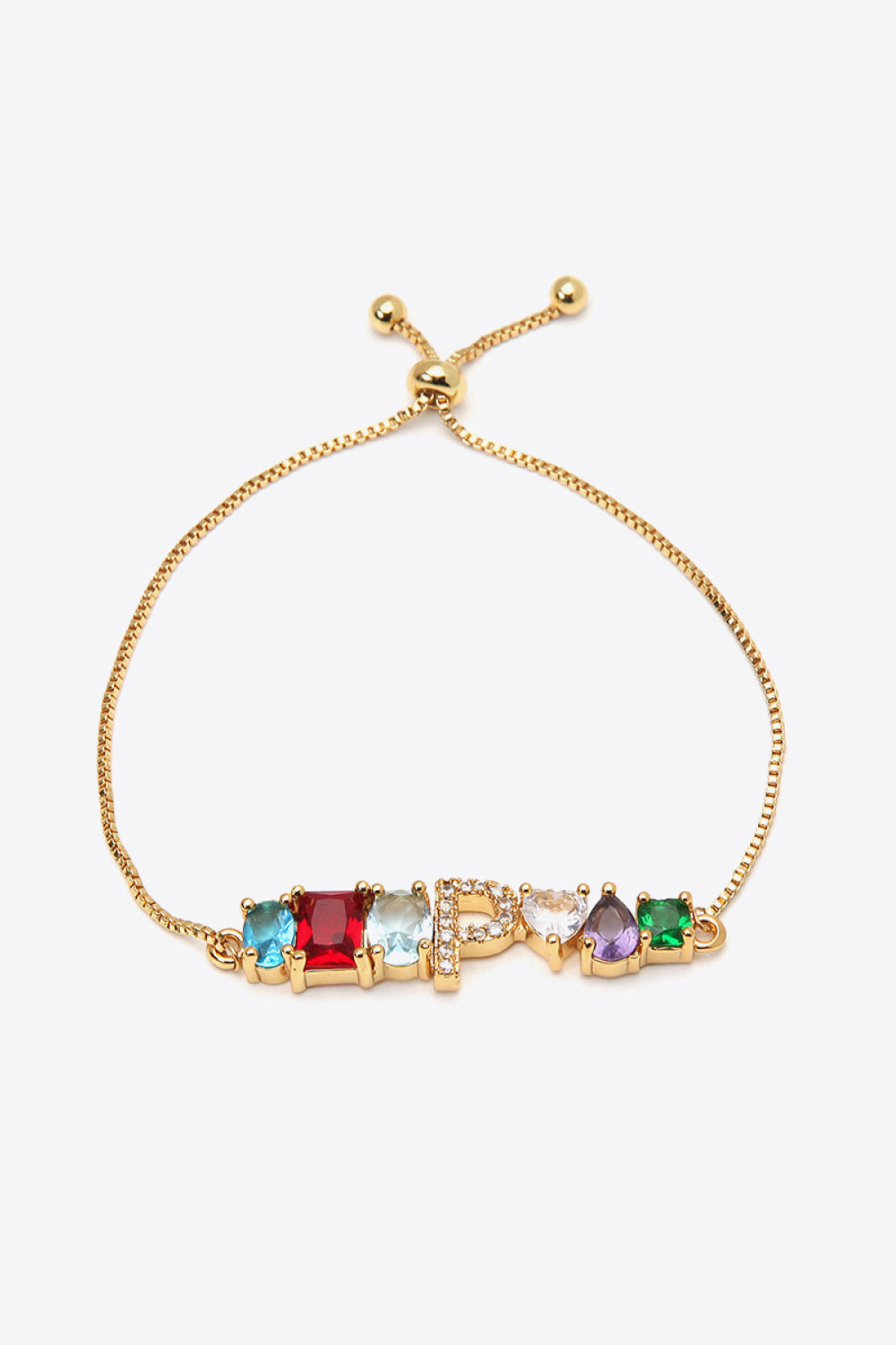 K to T Big Gem Bracelet