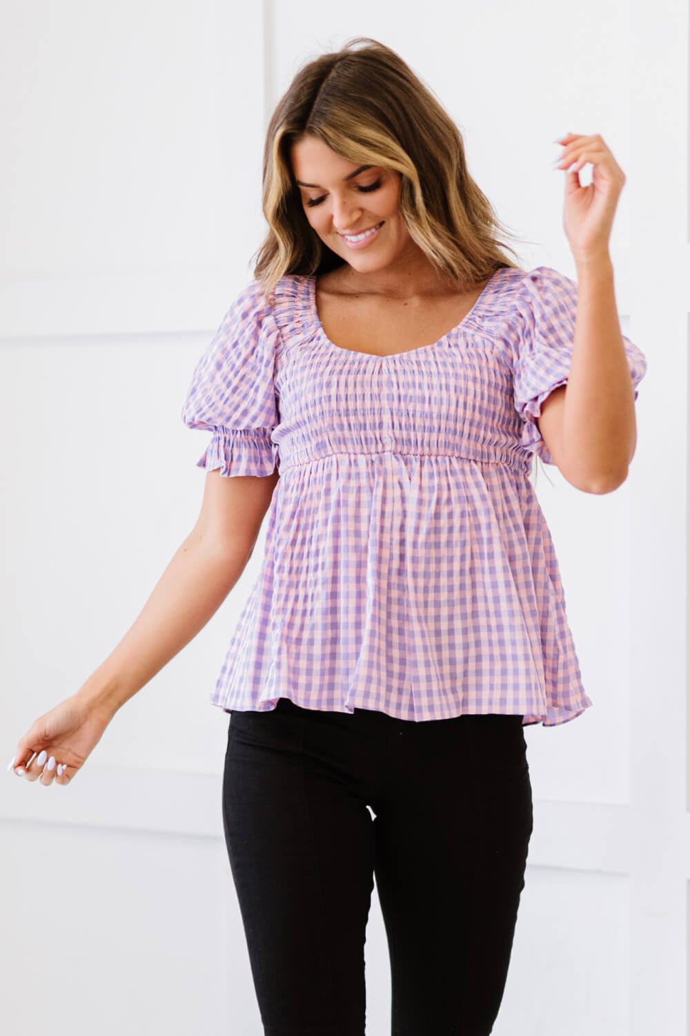 Youthful Days Babydoll Top